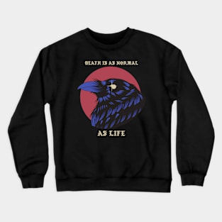 Raven Crow Death Crewneck Sweatshirt